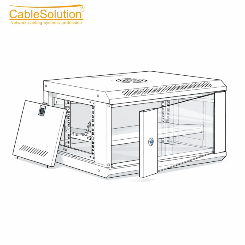 Armoire informatique CableSolution 6406 – vue 4