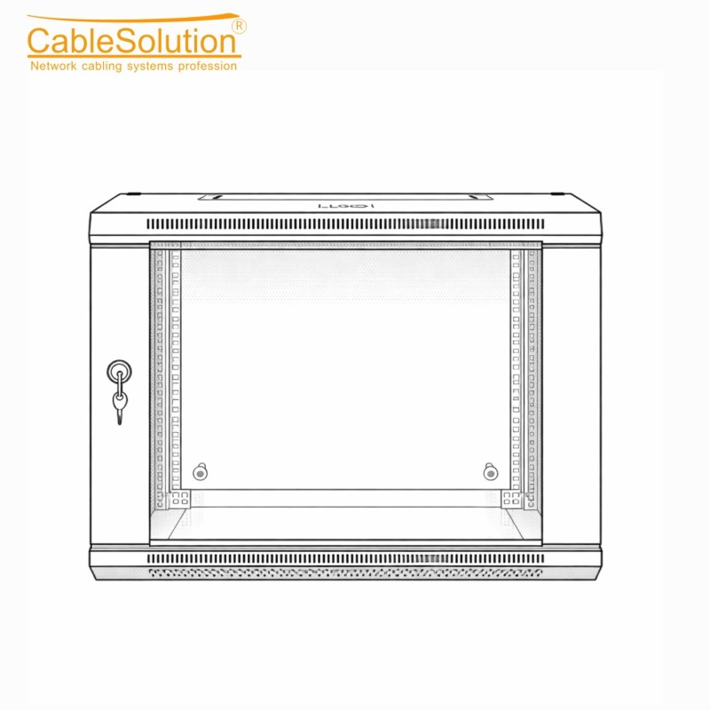 Armoire informatique / Rack réseau CableSolution 6609 – vue 4