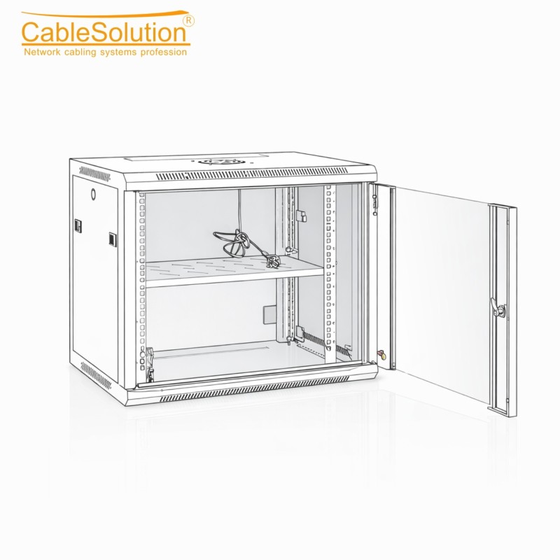 Armoire informatique CableSolution 6612 – vue 4