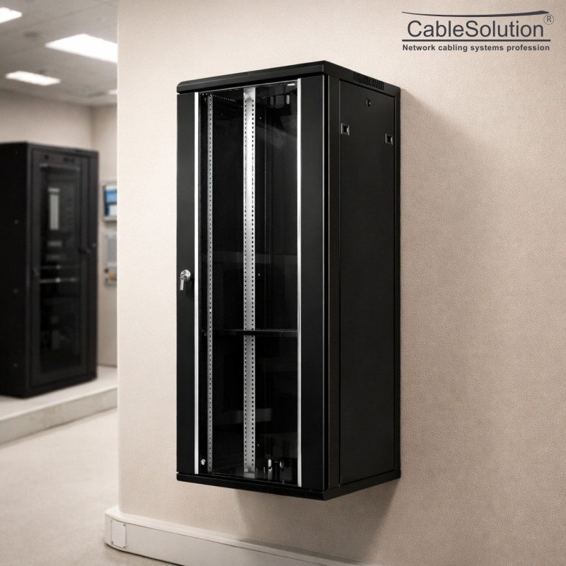 Armoire informatique au sol CableSolution 6624 – vue 2