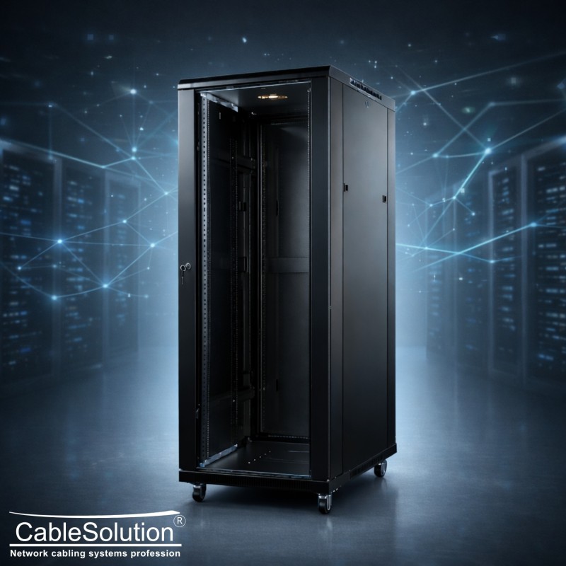 Armoire informatique / Rack réseau CableSolution 6632 – vue 2