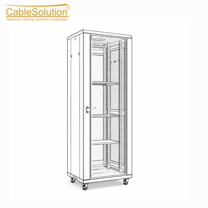 Armoire informatique / Rack réseau CableSolution 6637 – vue 3