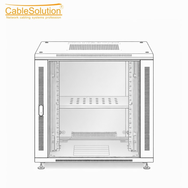 Armoire informatique / Rack réseau CableSolution 8824 – vue 2