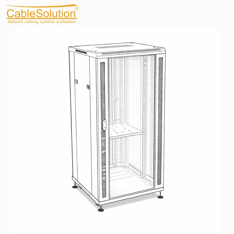 Armoire informatique / Rack réseau CableSolution 8832 – vue 2