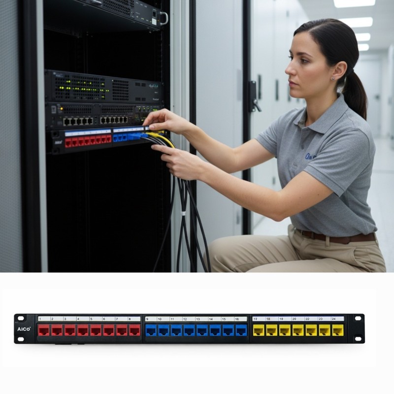 Modular Patch Panel AICO PPS246A – vue 4