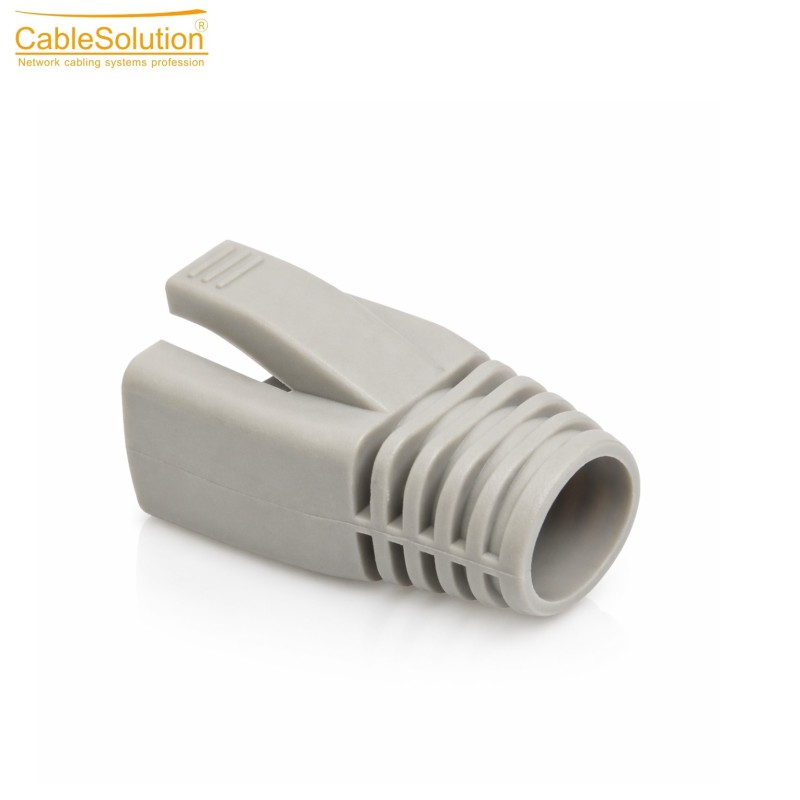 Protection RJ45 (Cover) CableSolution PVC RJ45 cover cat.7 gray – vue 3