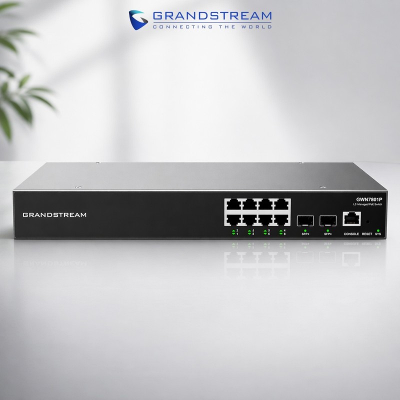 Switch Administrable GRANDSTREAM GWN7801P – vue 4