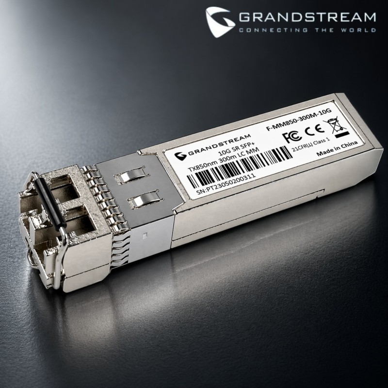 Émetteur-récepteur SFP+ GRANDSTREAM F-MM850-300M-10G – vue 2
