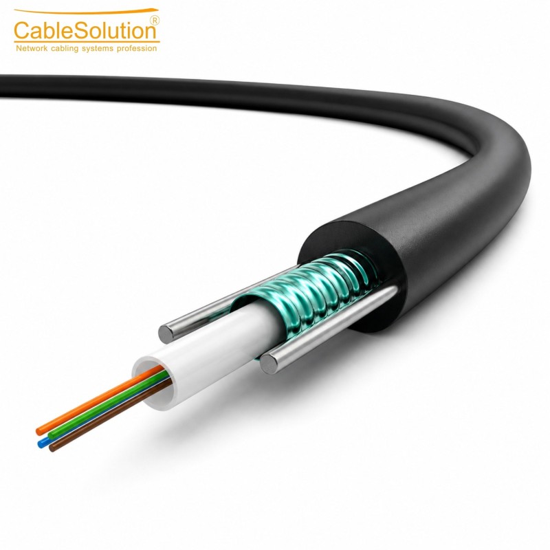 Single Mode (9/125) CableSolution SM12CORE – vue 3