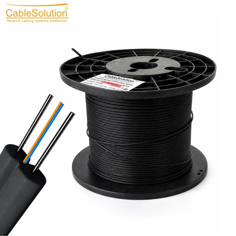 Cablage fibre optique 2 brins SM2COREB
