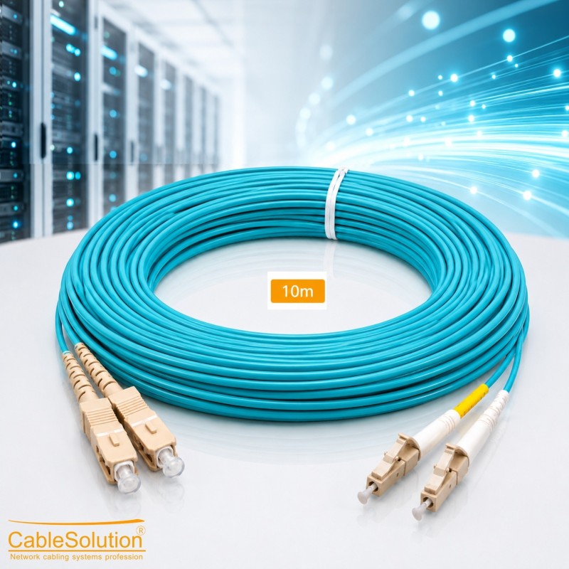 Cablage fibre optique CableSolution J-LCSC10 – vue 2