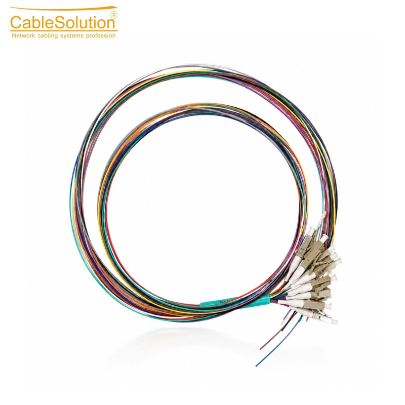 Cablage fibre optique CableSolution J-PIG OM3 LC/UPC MM