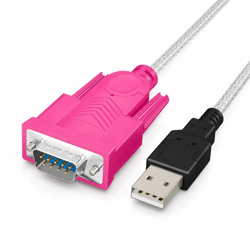 Câble USB 2.0 vers RS232 DB9 Mâle à Mâle Générique CS-RS232 – vue 3
