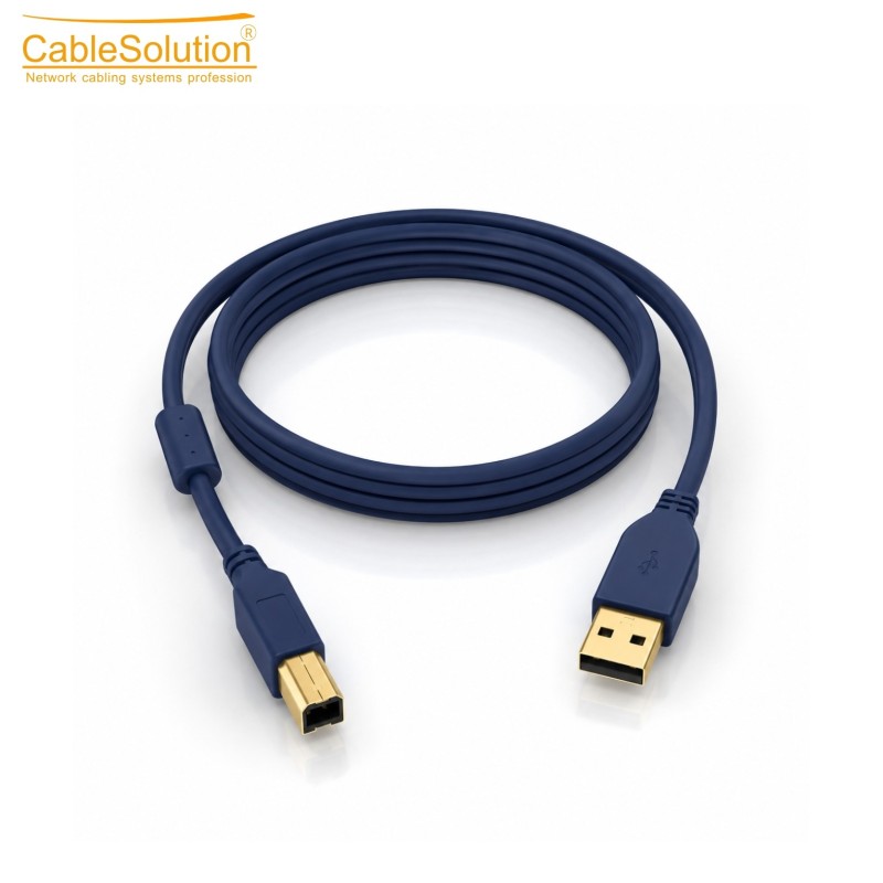 Câble imprimante USB 2.0 CableSolution CS-USB Pr3 – vue 2