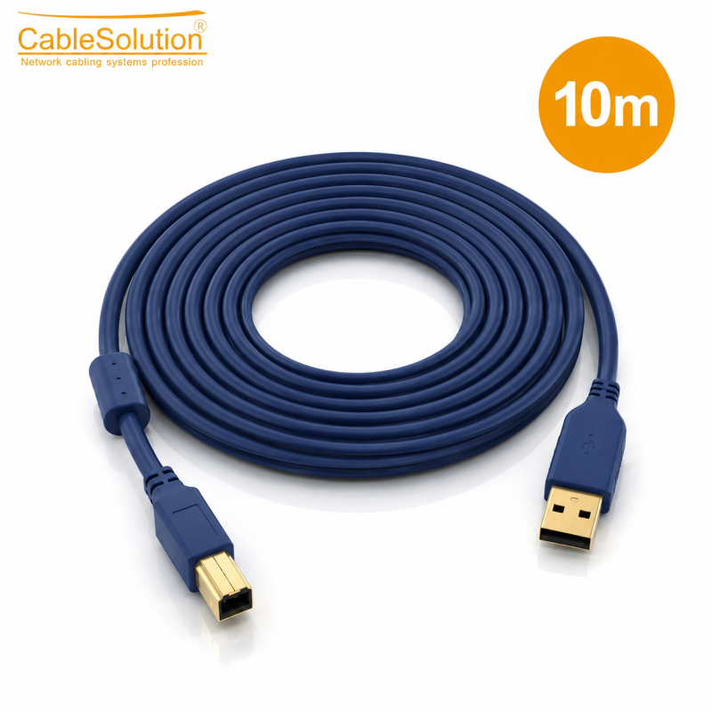 Câble imprimante USB 2.0 CableSolution CS-USB Pr10 – vue 2
