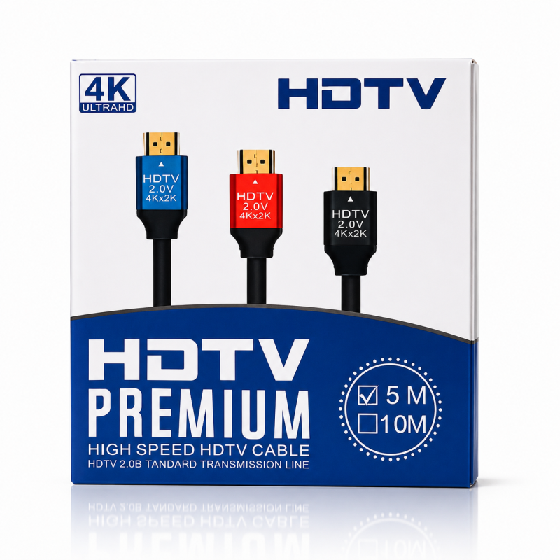 Câble HDMI Premium High Speed HDMI 2.0 Générique HDTV4K5 – vue 4
