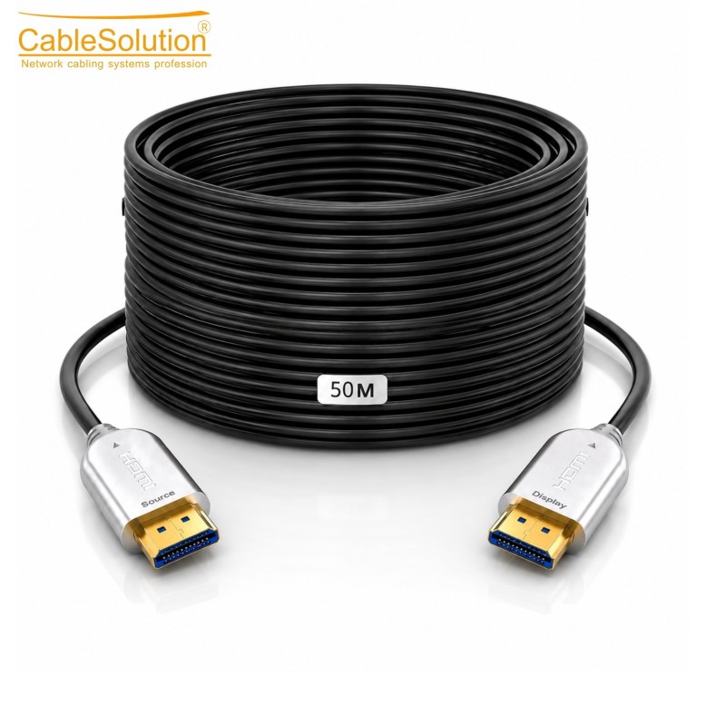 Active Optical Cable (AOC) CableSolution HDTV 4K50