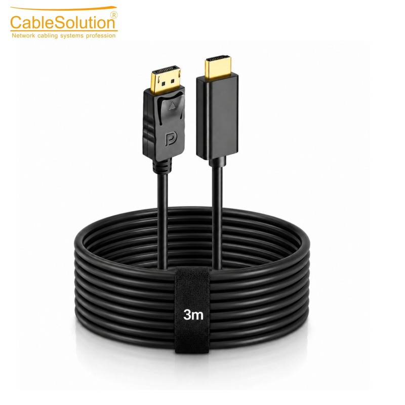 Câble DisplayPort vers HDMI CableSolution CS-DPHD4K3