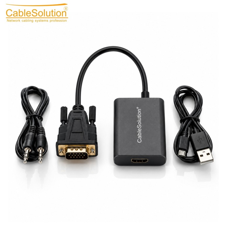 Hub & adapter CableSolution CS10009 – vue 3