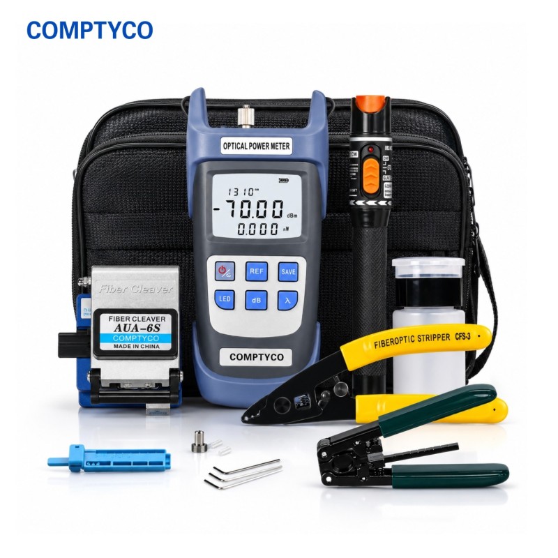 Pack d'Outils Fibre Optique Professionnel COMPTYCO FTL-KITG7