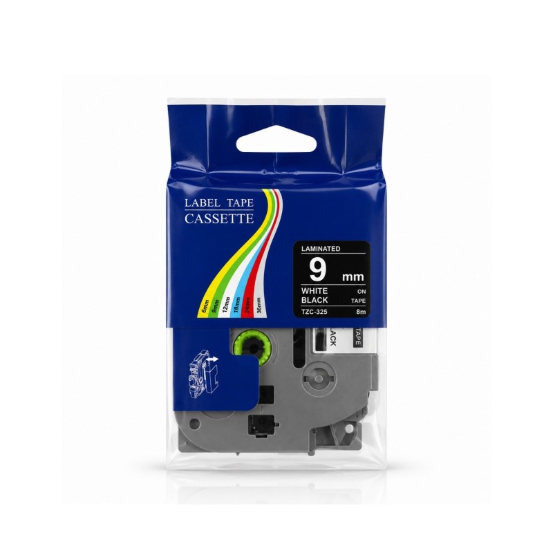 Cassette de Ruban Laminé TZc-325 Générique BRO9A