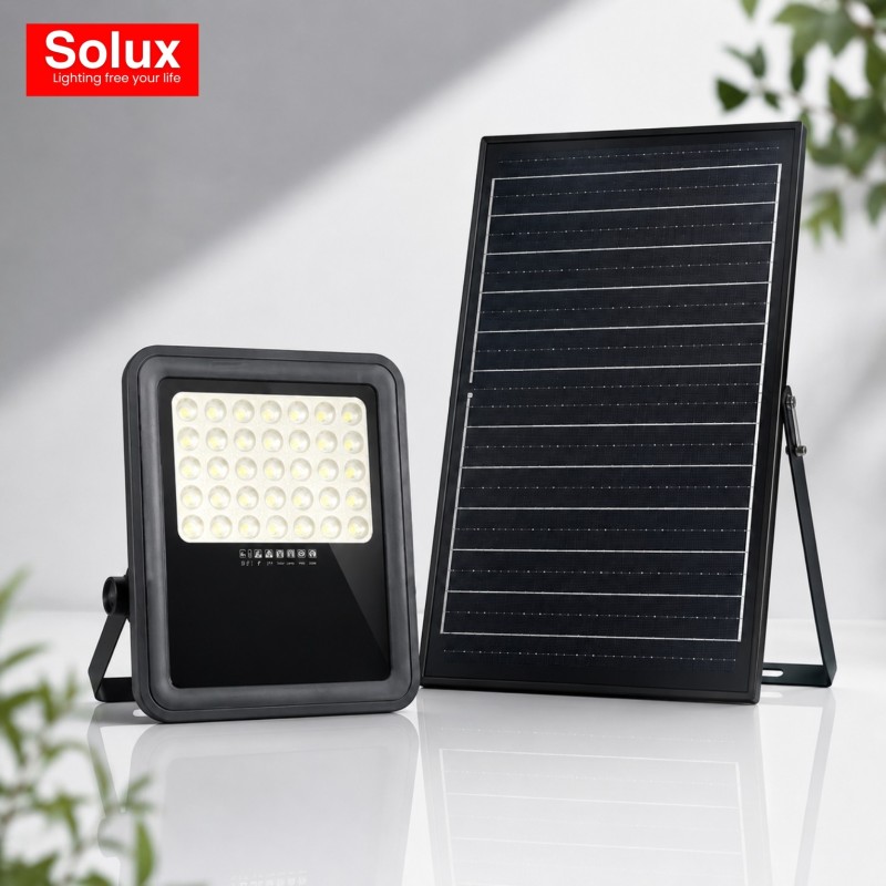 Projecteur Solaire LED SOLUX TK09-200W – vue 2