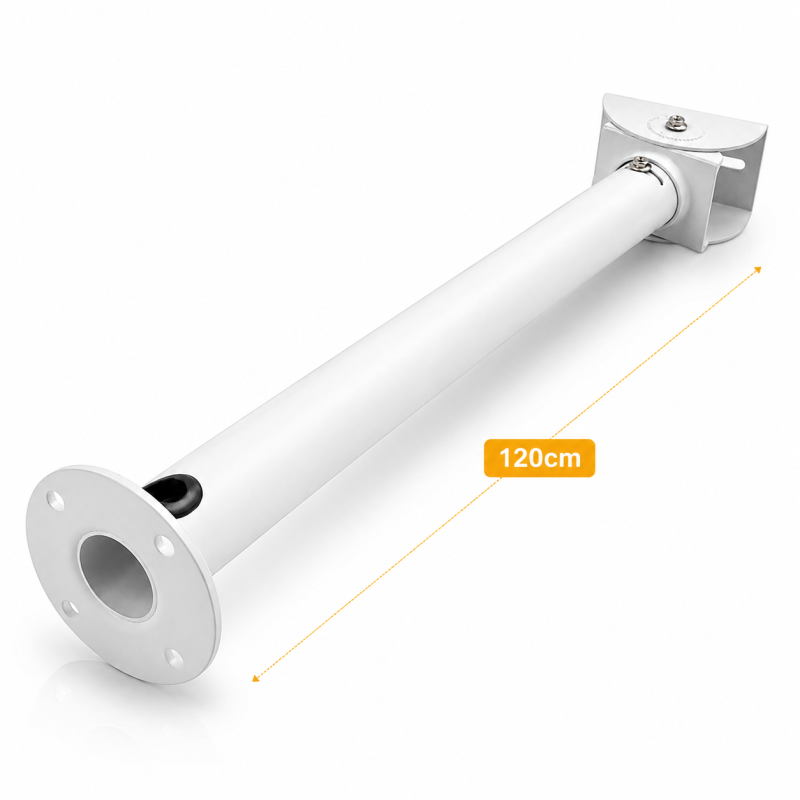 Support caméra de surveillance galvanisé Générique I120 – vue 3